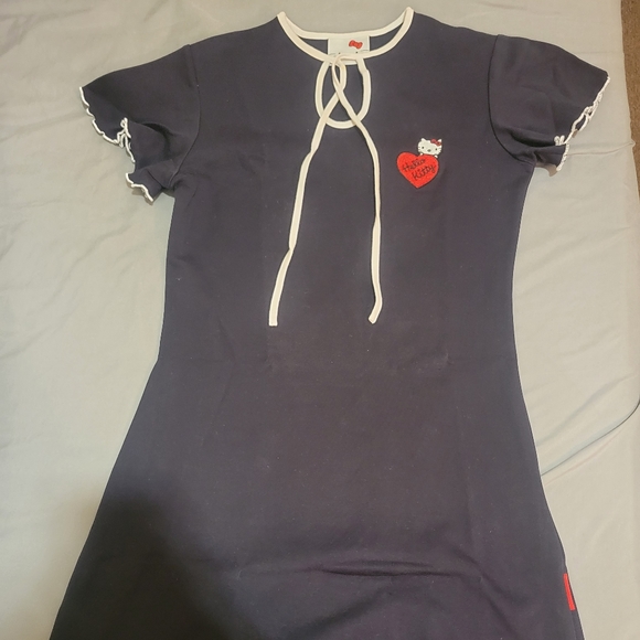 **SOLD** Lazy Oaf x Hello Kitty Keyhole Dress, Sz. S - Picture 5 of 14